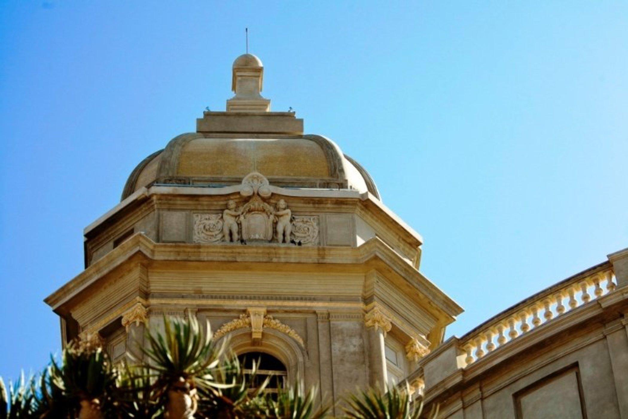 Sofitel Montevideo Casino Carrasco & Spa Exteriör bild The dome of the church