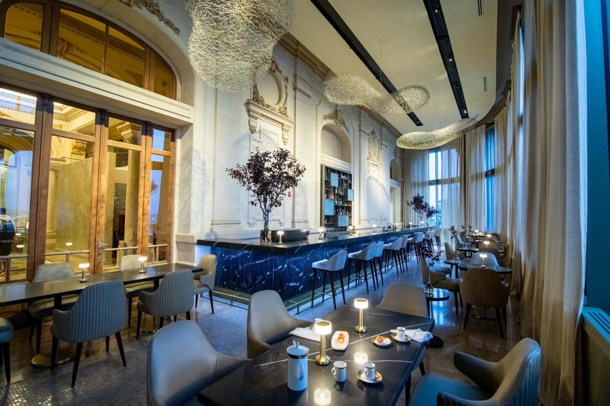 Sofitel Montevideo Casino Carrasco & Spa Exteriör bild The interior of the restaurant